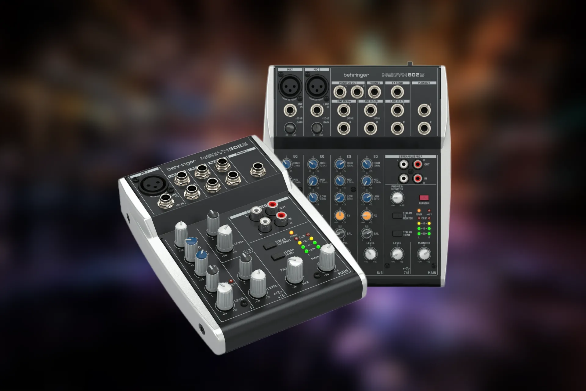 Новинки - аналоговые микшерные пульты BEHRINGER Новинки - аналоговые микшерные пульты BEHRINGER